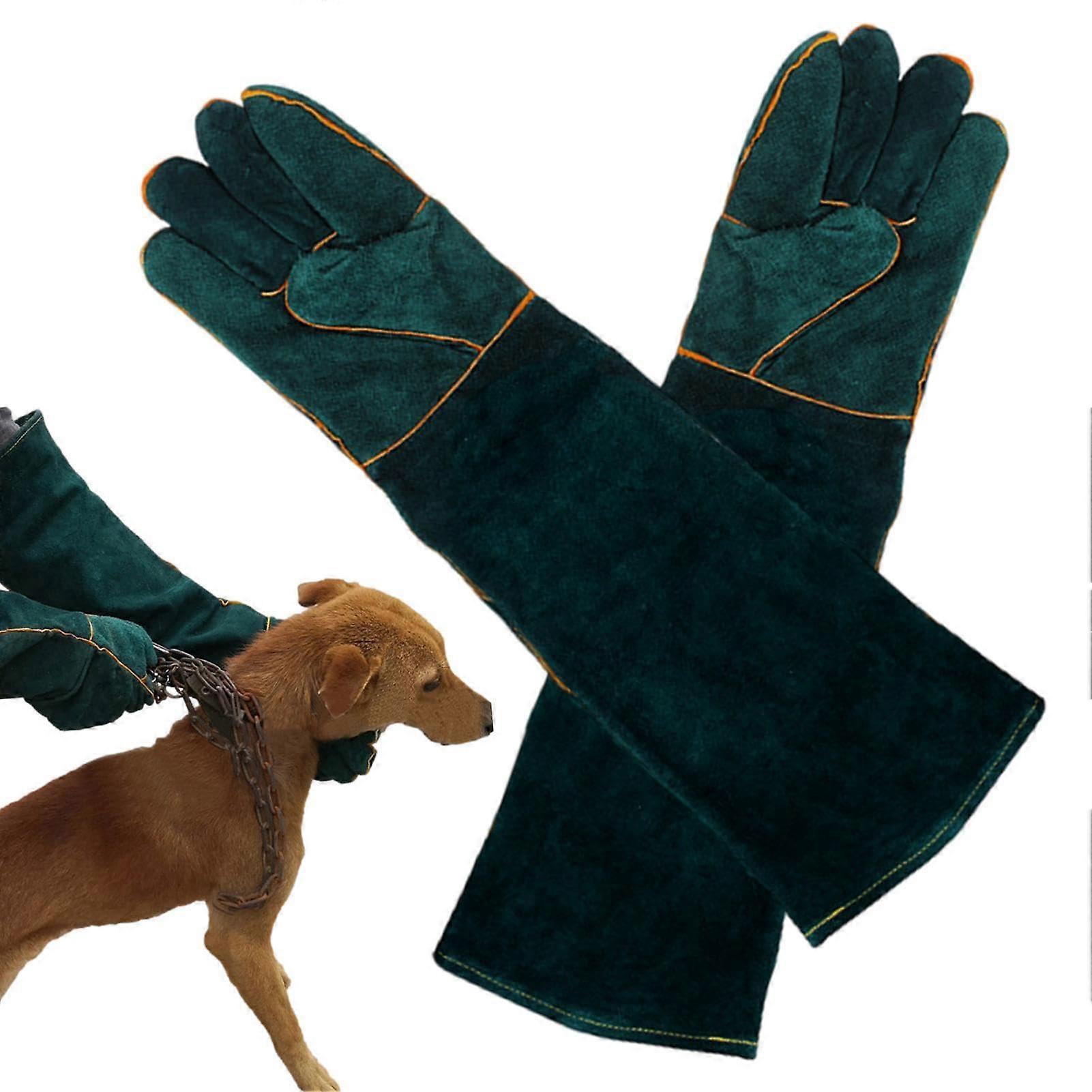 Bite Proof Cat Gloves - Heavy Duty Scratch Protection for Grooming, 60 cm Comfortable Fit, Ideal for Pet Lovers