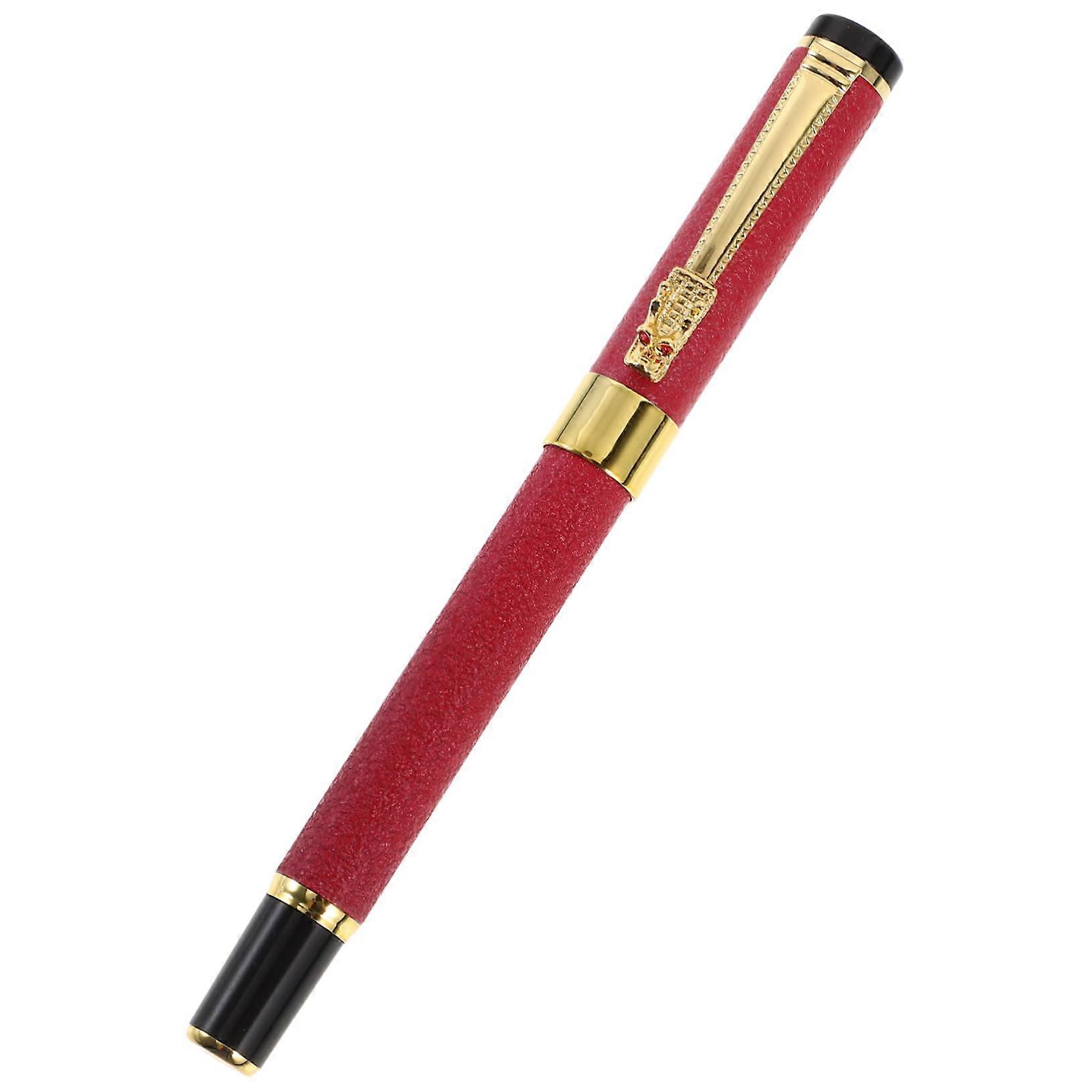 Matte Fountain Pen Mini Pocket-Sized Compact Portable Pen With Fine Nib For Signing