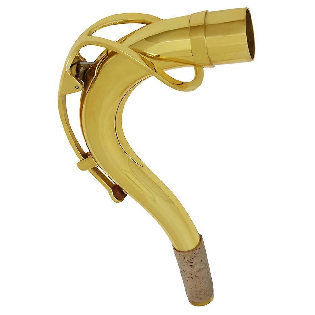 Τενόρο Σαξόφωνο Bend Neck Instrument Επάργυρος Ορείχαλκος 27.5mm Ανθεκτικοί Μουσικοί 1Pack