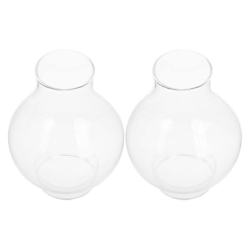 Vintage Glass Lamp Shade Replacement   Transparent Kerosene Lamp Cover for Indoor Lighting in Living Rooms, Bedrooms & Studies   Versatile Globe
