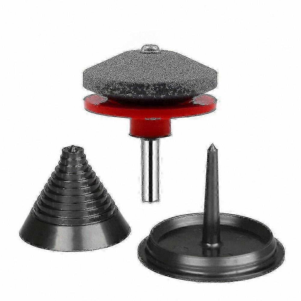 Universal Electric Blade Sharpener for Lawn Mower Rotary Grinding Tool with Balancer Function Speed Sharpening Solution for Garden Tools C