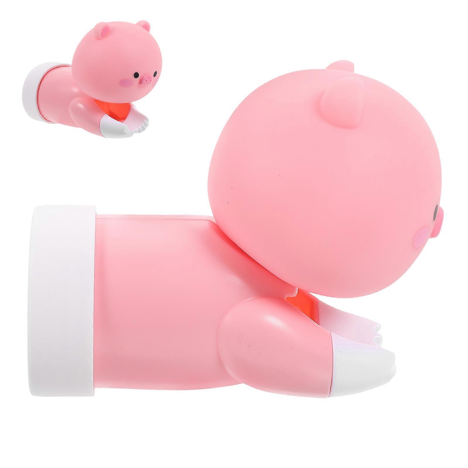 Pink Cartoon Faucet Extender for Kids Handwashing Adjustable Splashproof Design Fits Most Faucets