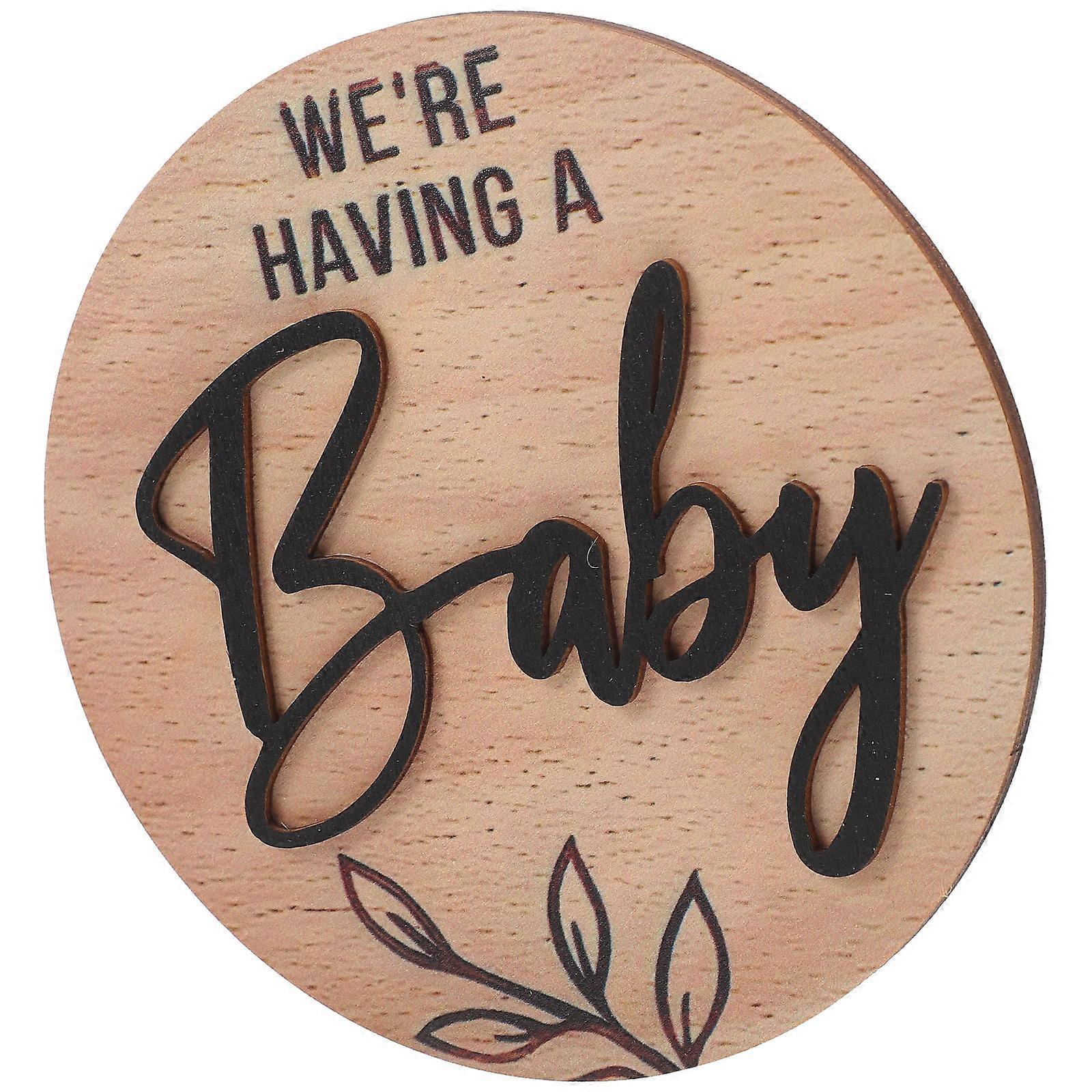 a polished and professional product description for a **Birth Announcement Sign with Patterns for Boys**, suitable for both home and hospital use: