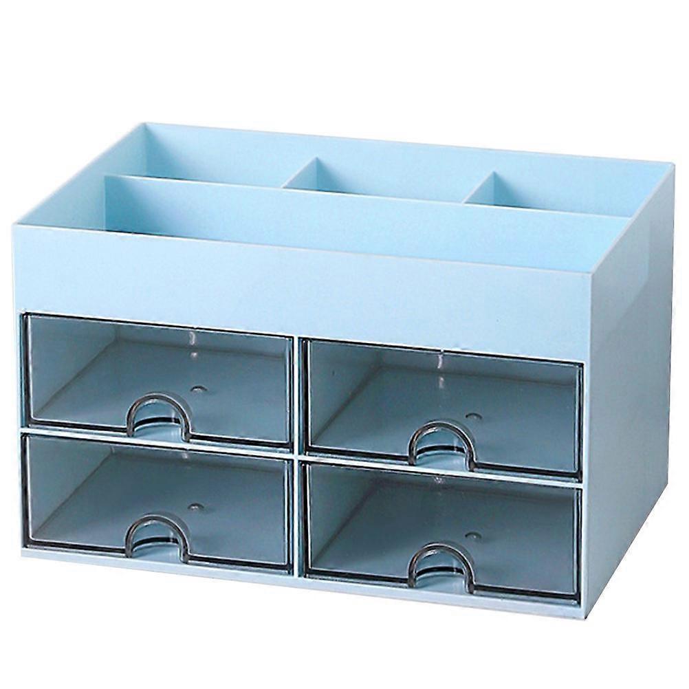 Desk Organizer Drawer Type Storage Box Cosmetics Storage Case Multi function Stationery Organizer