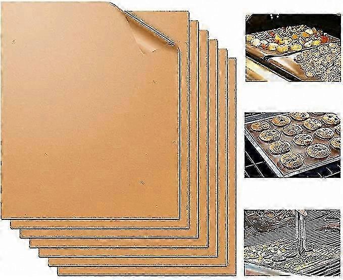 Non-Stick BBQ Grill Mats Set of 7, PFOA-Free Reusable Baking Sheets, Durable & Easy to Clean for Gas, Charcoal, Electric Grills