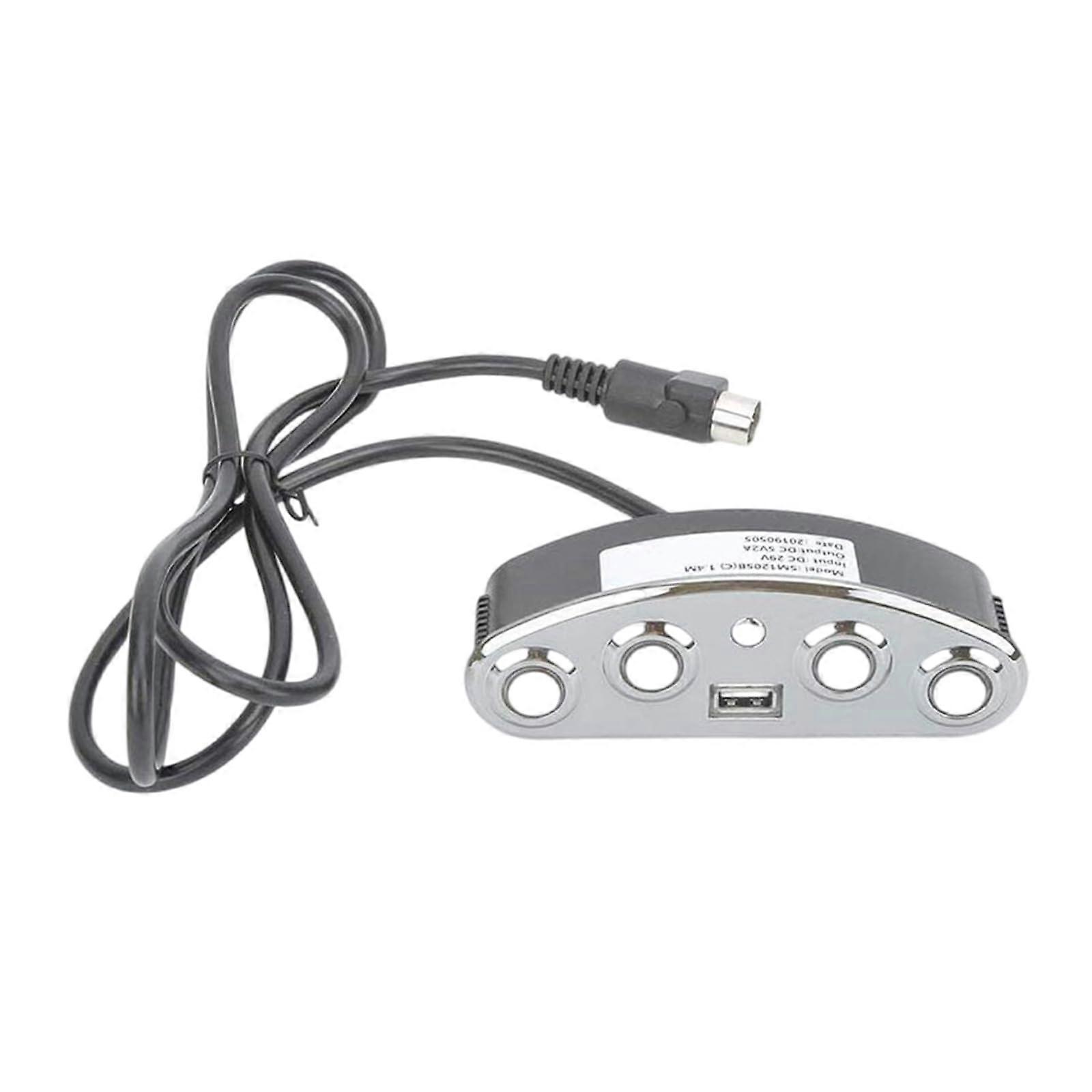 Switch for Electric Recliners, 5Button Control Switch for Lift Chairs with USB Charging Ports, Power Recliner Controller Left