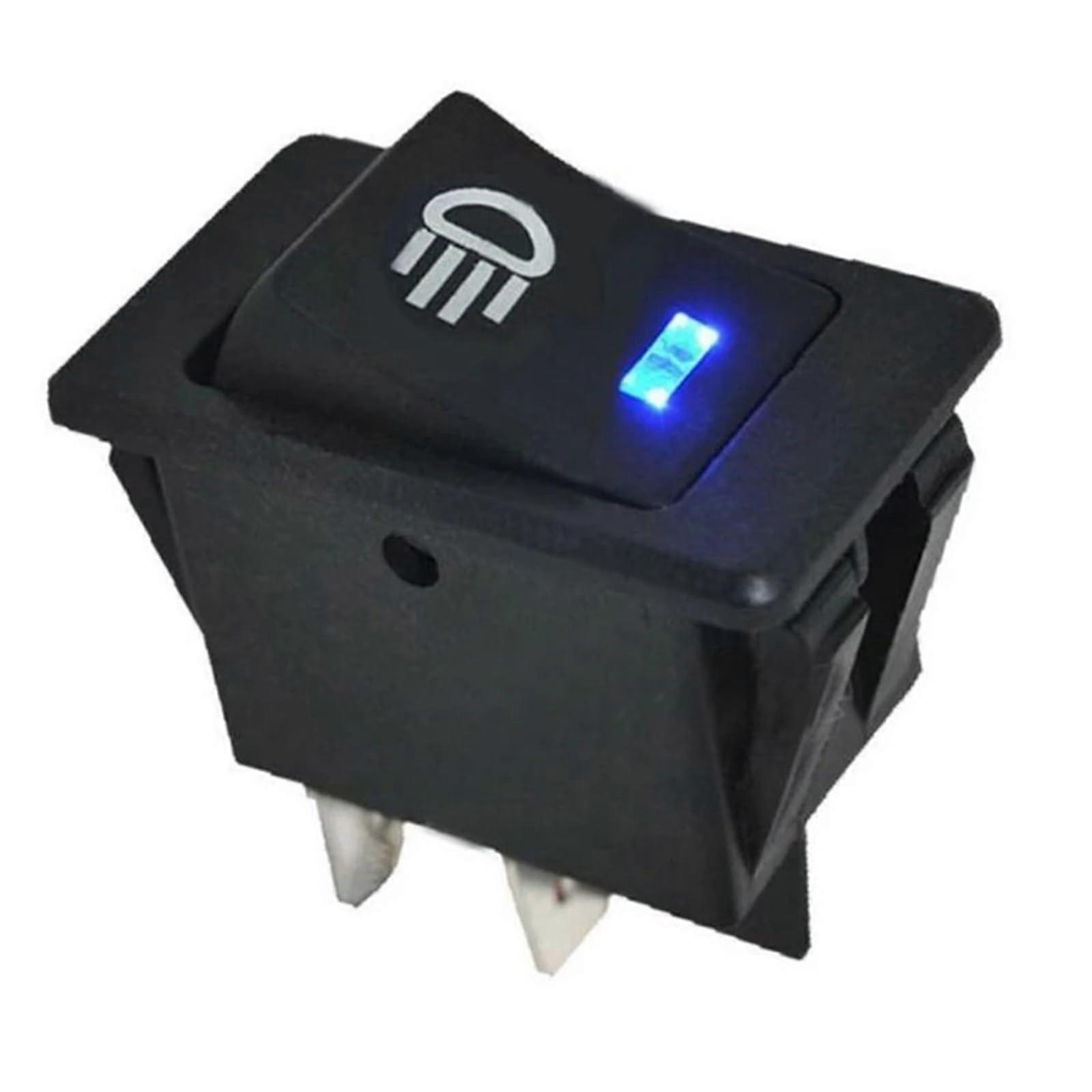 12V Auto Boot Toggle LED Nebel Licht Auf/Aus-Taste 4Pin For Auto Boot Nebel Fog Light Switch
