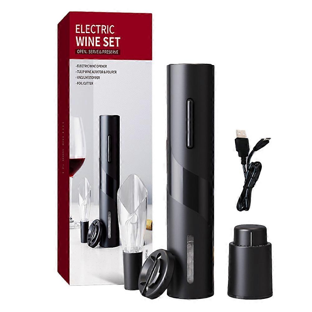 USB Charging Electric Bottle Opener Kit For Home Use With Modern Style 1 Set