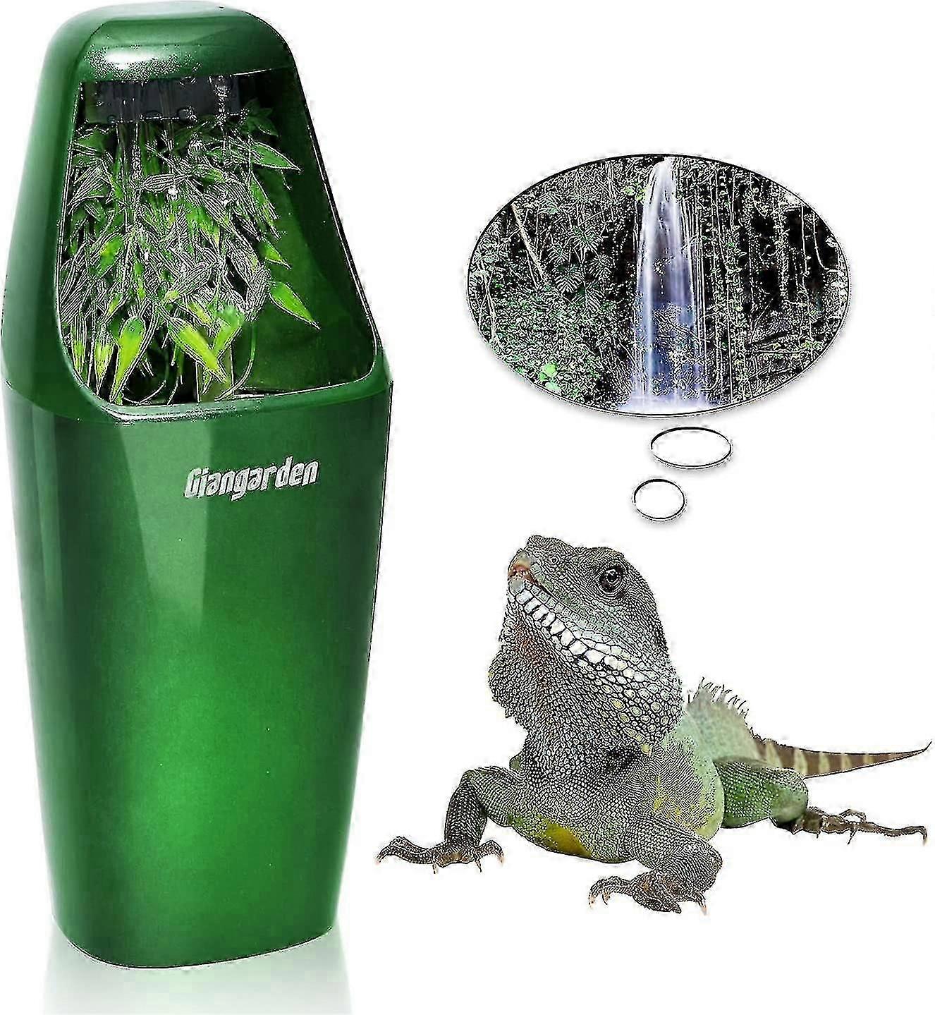 Reptile Water Dispenser Automatic System Circulation Chameleon Drinking Fountain Water Dripper For Lizard, Snake, Gecko, Tortoise, Bearded Dragon With