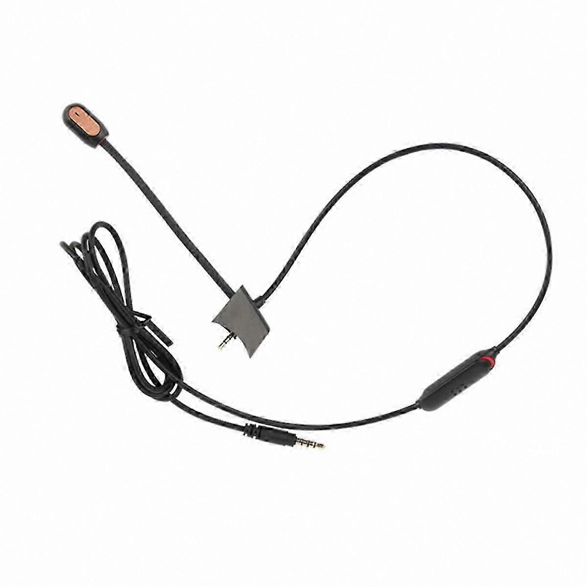 Detachable 3.5mm Gaming Microphone Replacement Boom Mic for Headsets