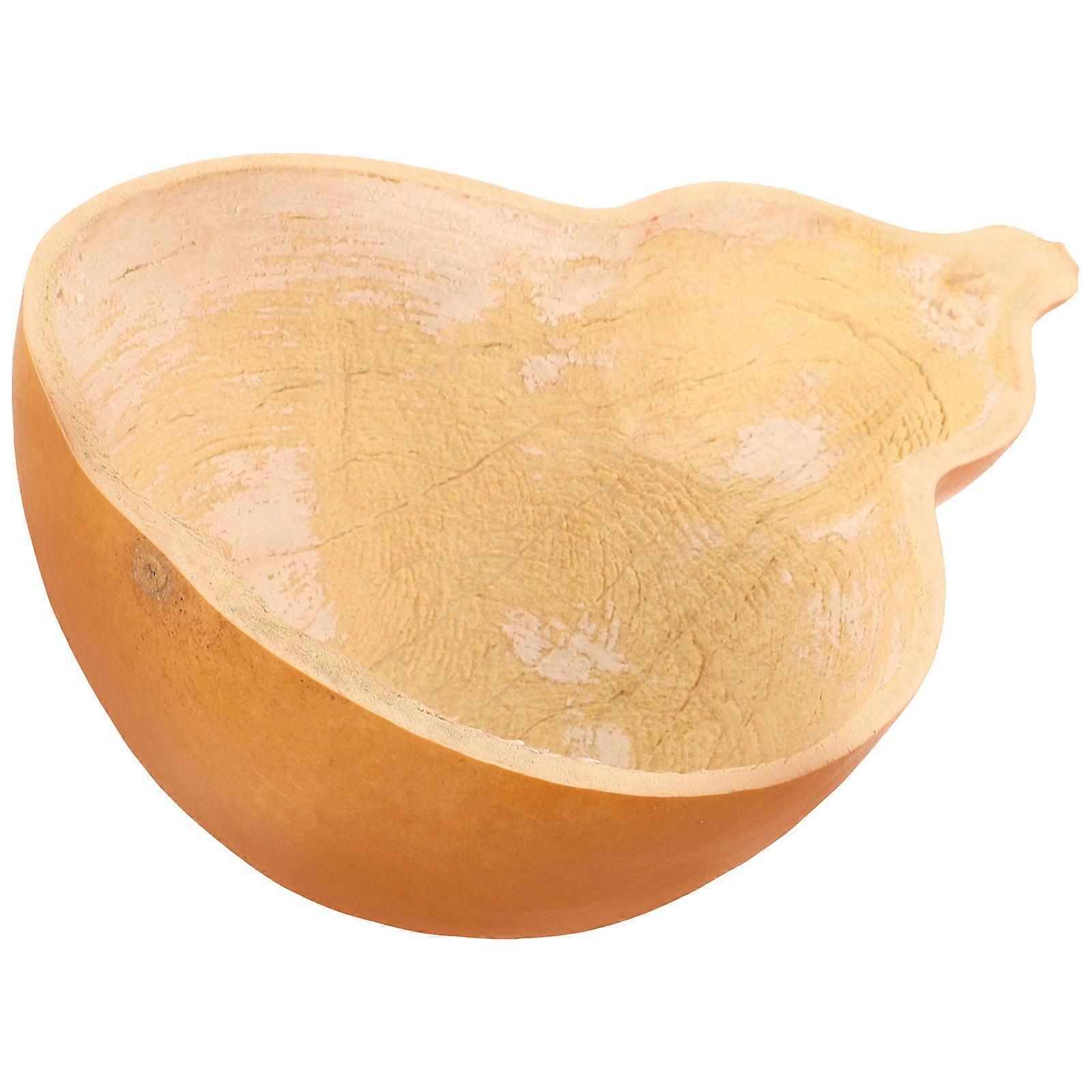 Water Ladle Gourd Scoop Half Gourd Craft Bath Ladle for Home and Spa