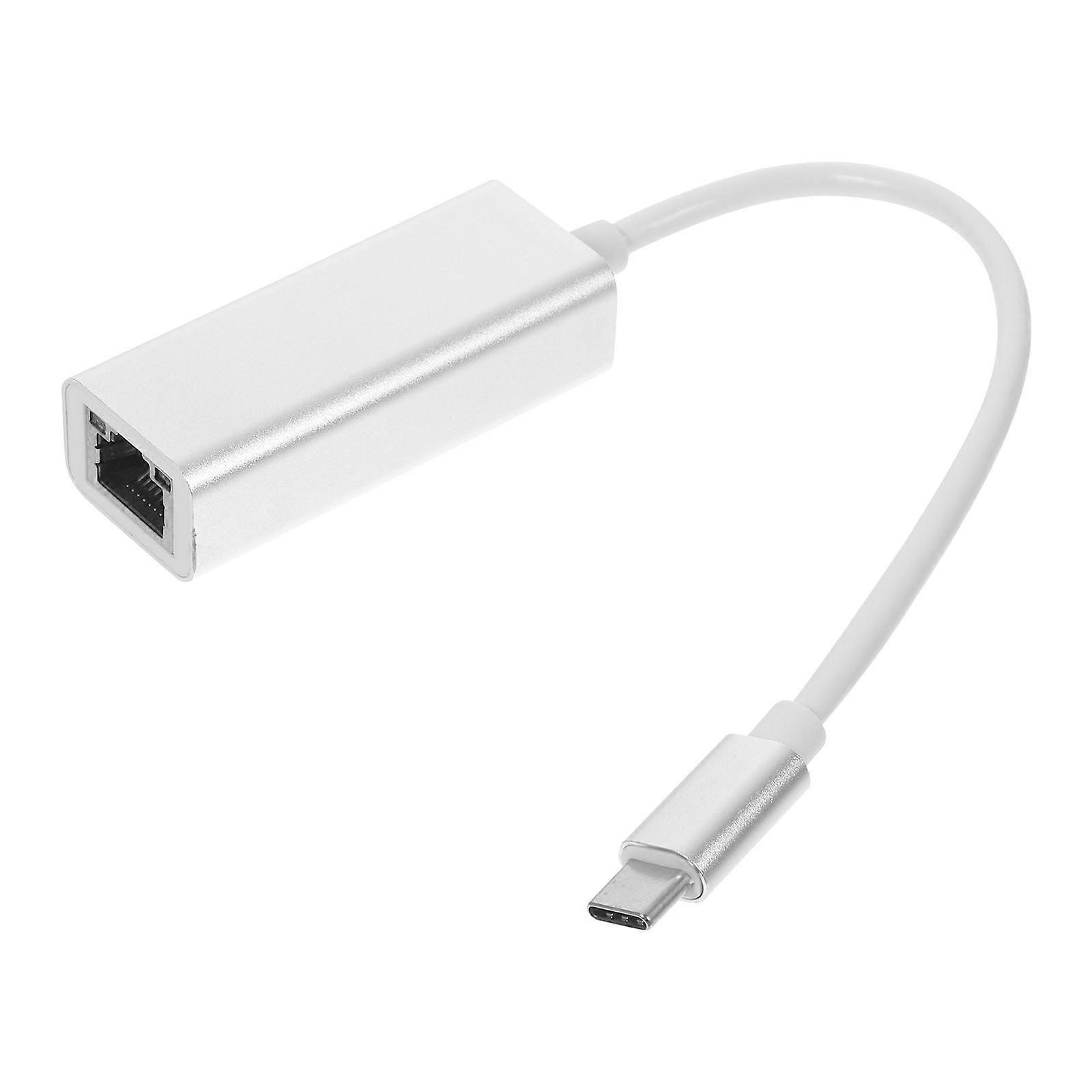 USB C to Ethernet Adapter Mbps Type USB to Ethernet Converter High Speed Connection for Laptop Desktop