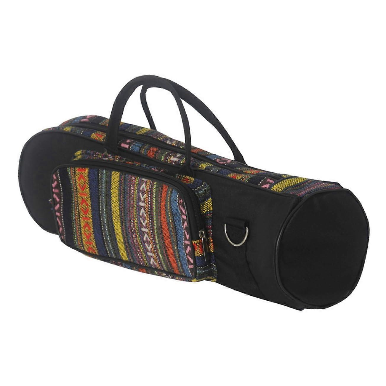 Trumpet Case Backpack Hard Case Gig Bag Lightweight Oxford Fabric Small Storage Bag Compatible With Most Trumpets