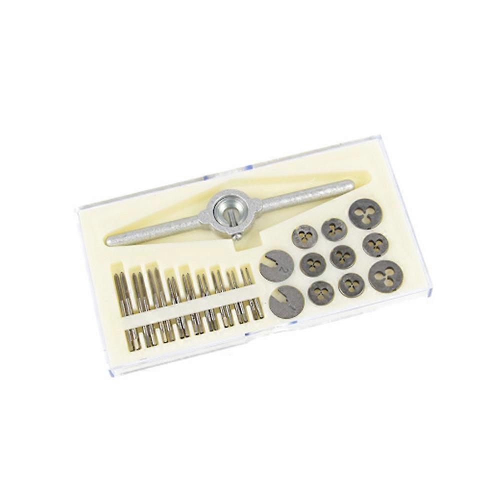 Small Metric Taps Dies Metric Tap And Die Set For Metalworking Tools Thread Cutting 31Pcs