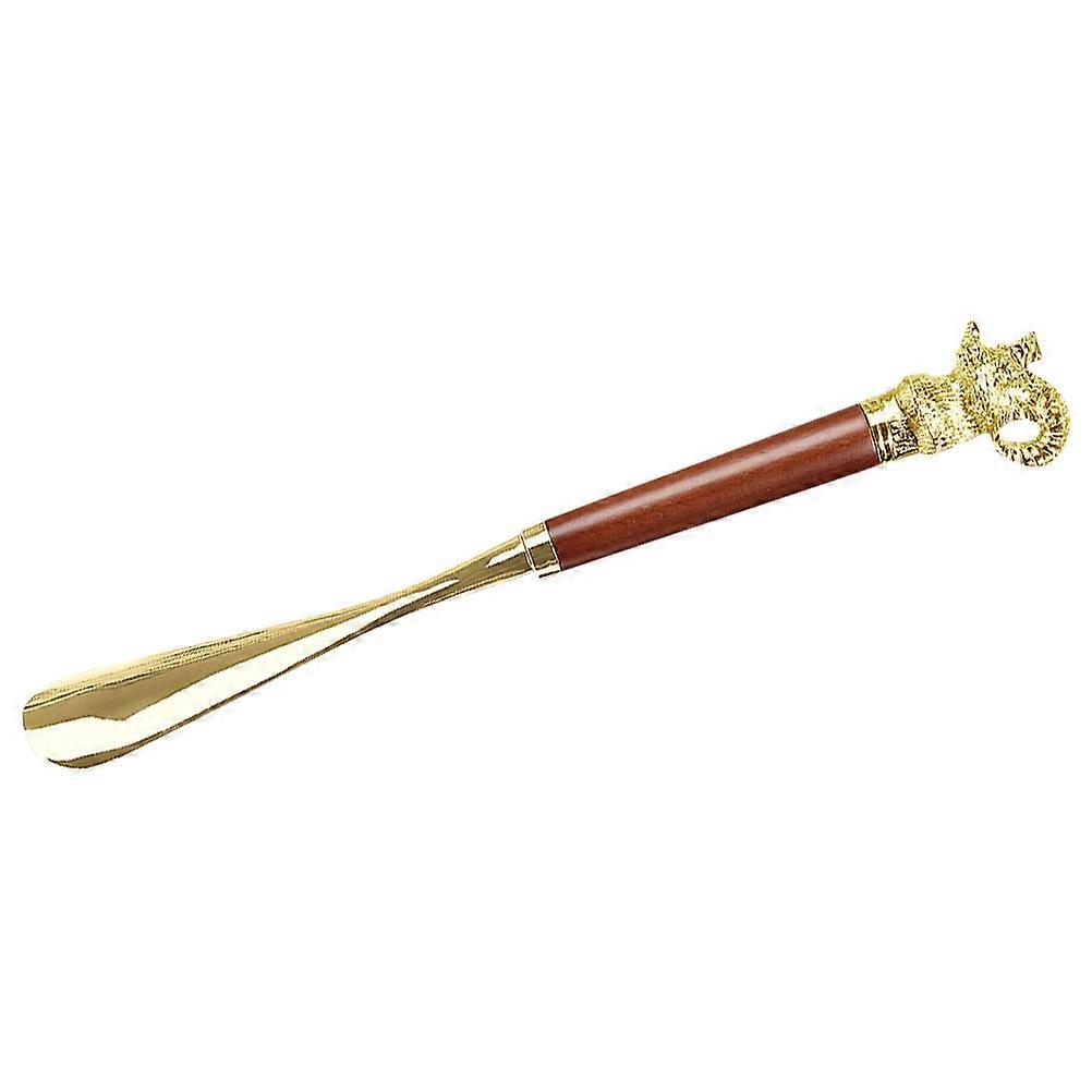 Zodiac Goat Designed Shoe Horn Made of Synthetic Material for Home Use with Assorted .5 Inches