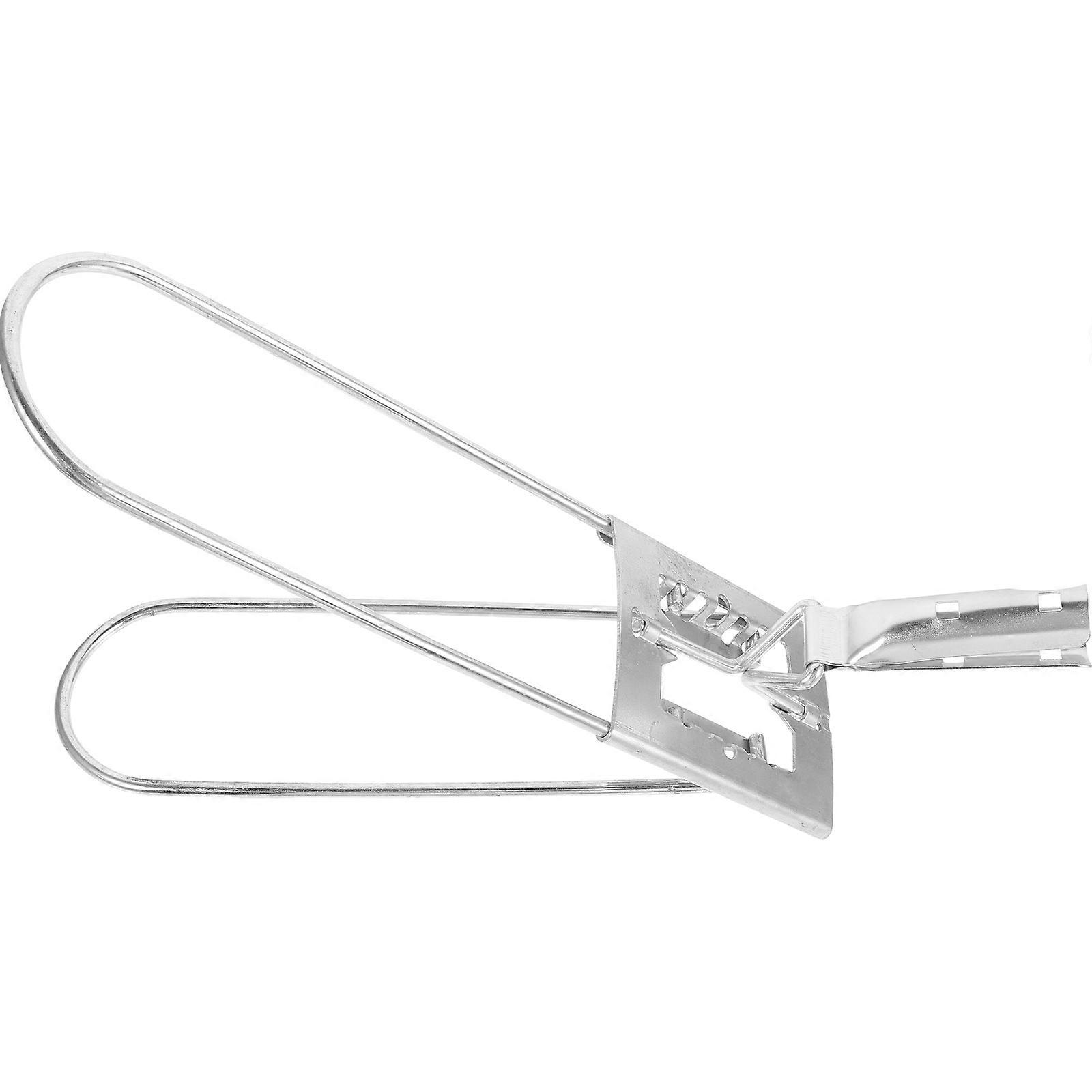 Stainless Steel Dust Mop Frame Support Cloth Head Replacement Frame