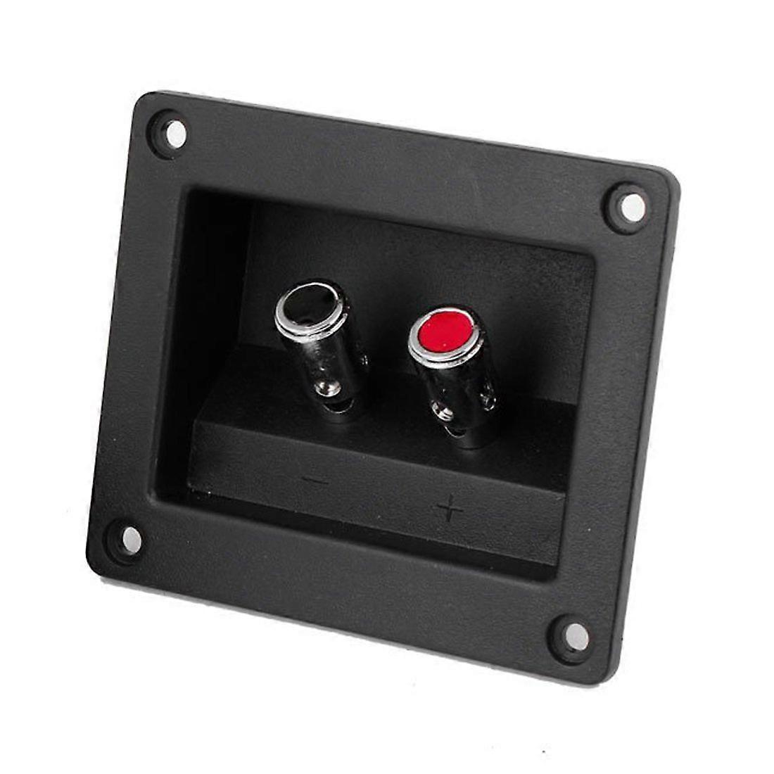 2 Piece Speaker Box Push Type Pole Terminal Connector For Enclosures And Cabinets Speaker Cabinet Compatibility
