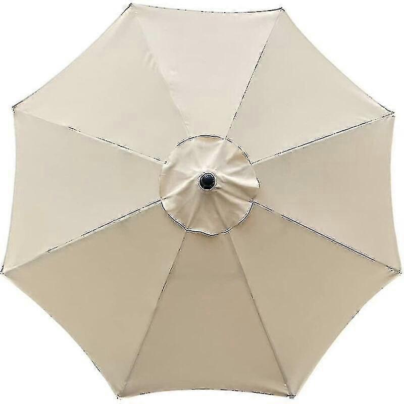 Parasol Replacement Cover - Waterproof, Anti-UV, Beige