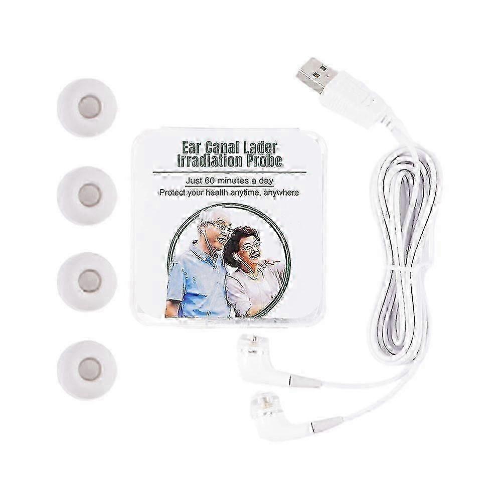 Tinnitus Ear Therapy LLLT Irradiation Physiotherapy Earplug Otitis
