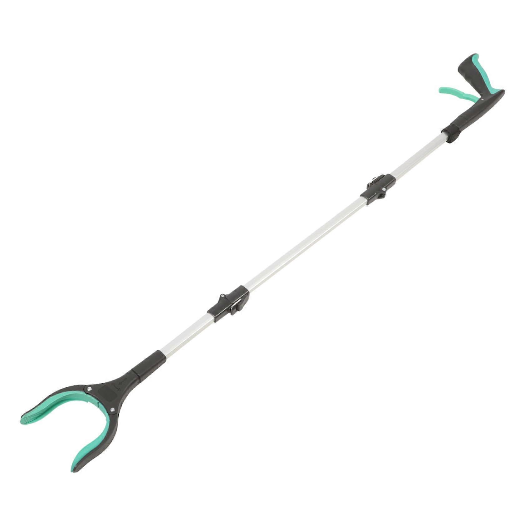 Foldable Rubbish Grabber, Durable Waste Tongs with Long Handle for Easy Picking Up Waste
