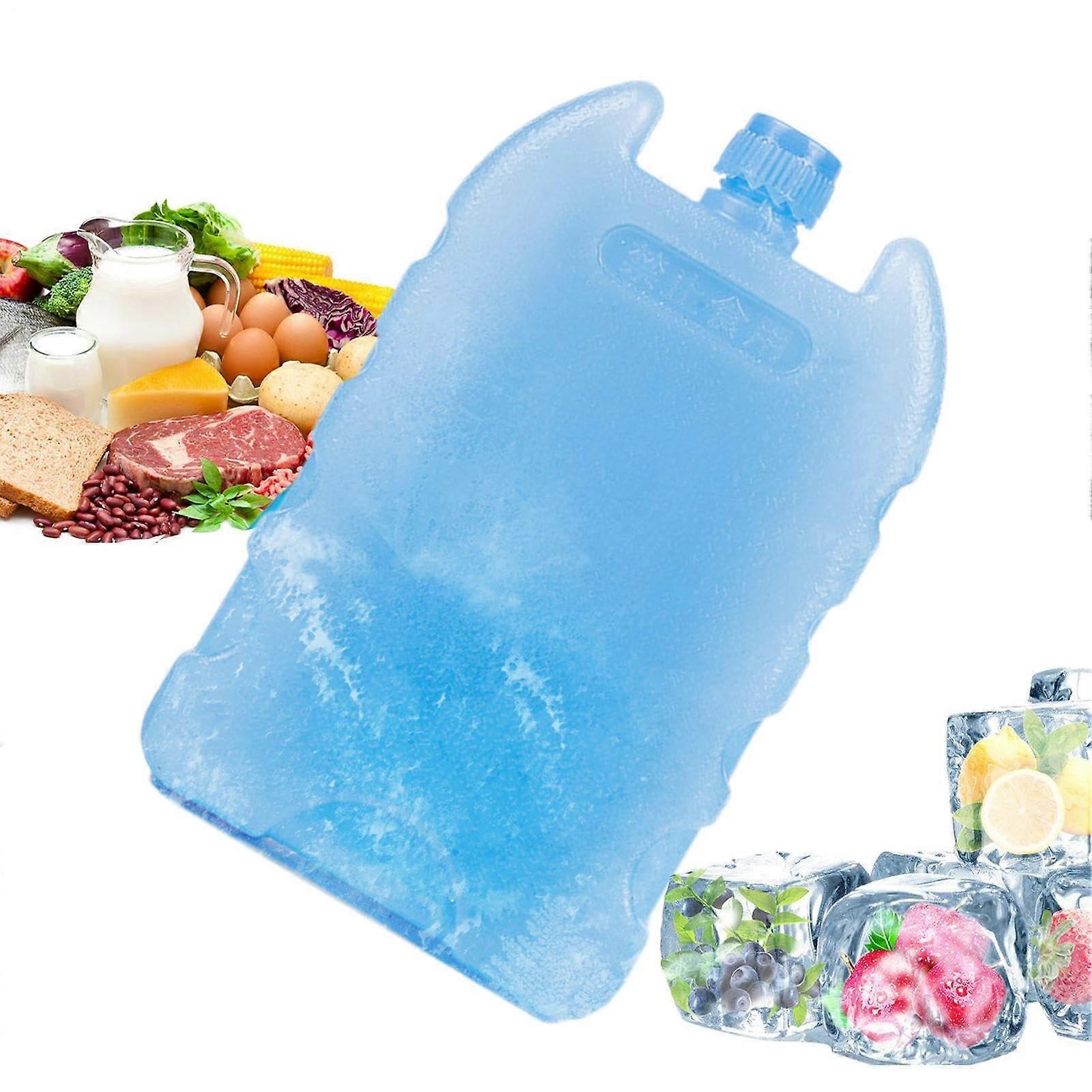 Ice Crystal Boxes, Portable Freezer Packs for Drink Cooling  Medium Size