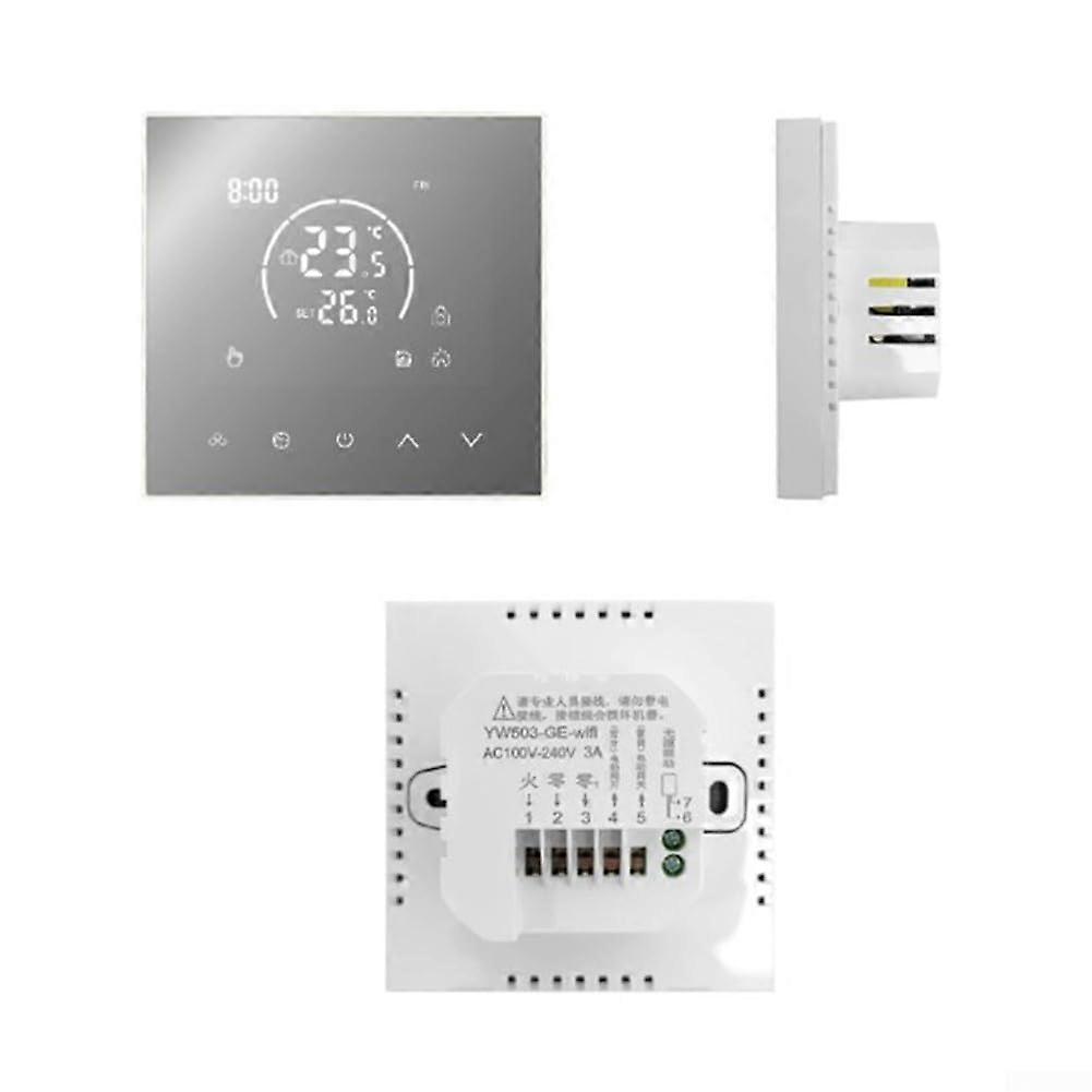 Wall Mounted Electric Heating Thermostat with User Friendly Interface and Temperature Lag Settings (Gas boiler heating)