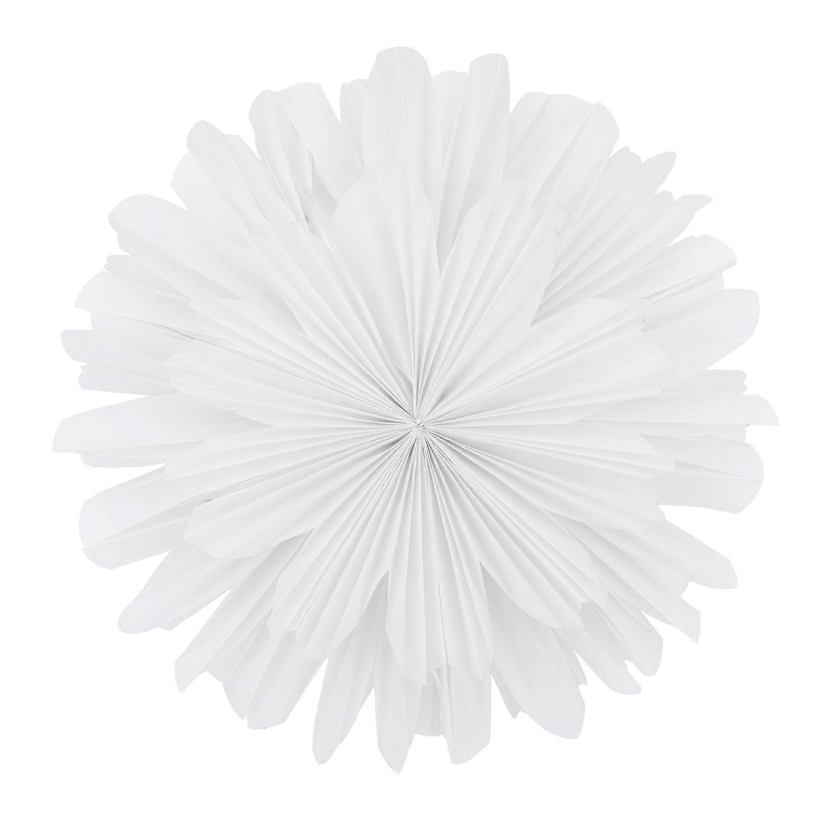 Paper Flower Lampshade Creative Ceiling Light Cover Practical Light Accessory