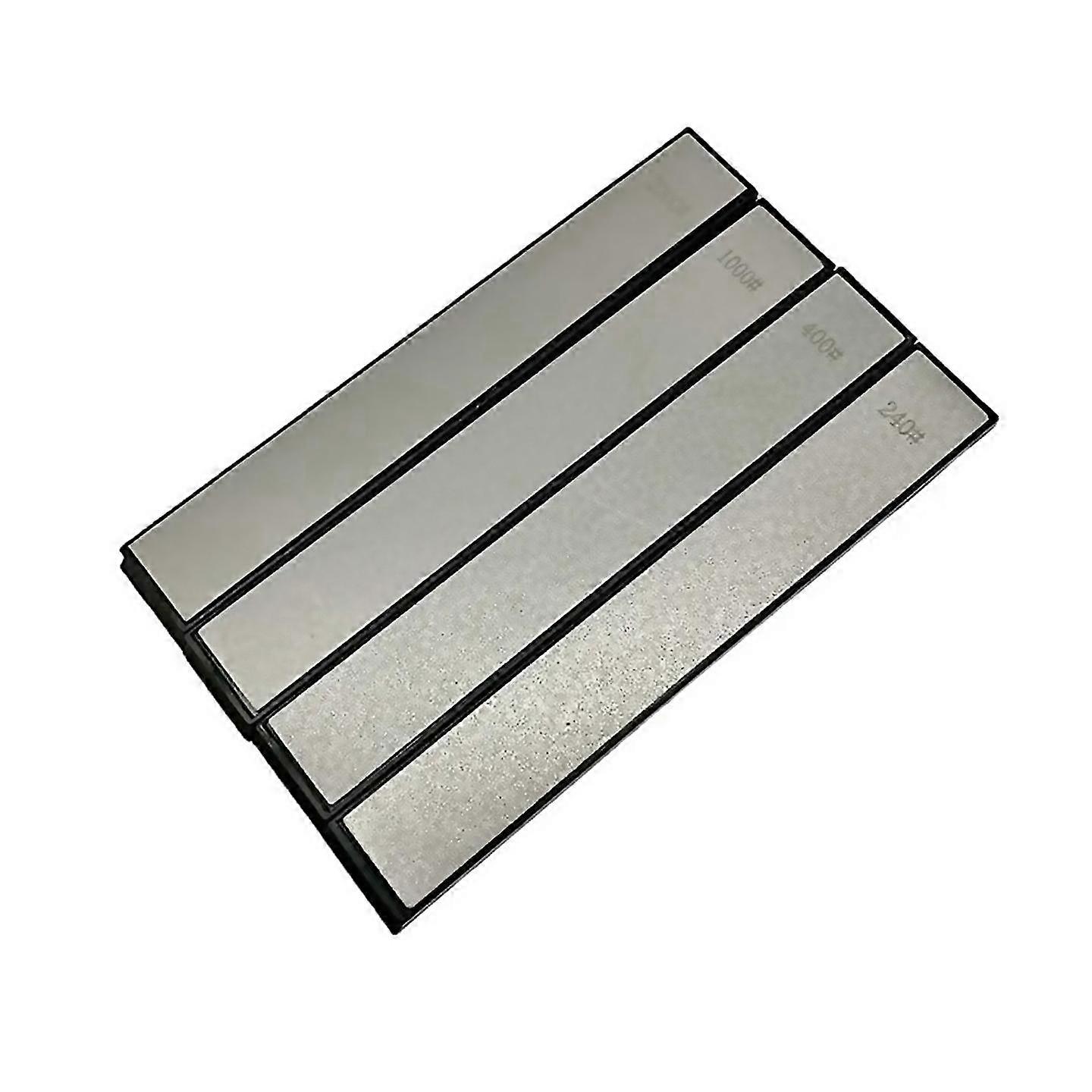 Pour 4pcs diamant couteau aiguiseur pierre à aiguiser ensemble 24040010002000