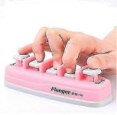 Piano Training Finger Force Exerciser Hand(pink)