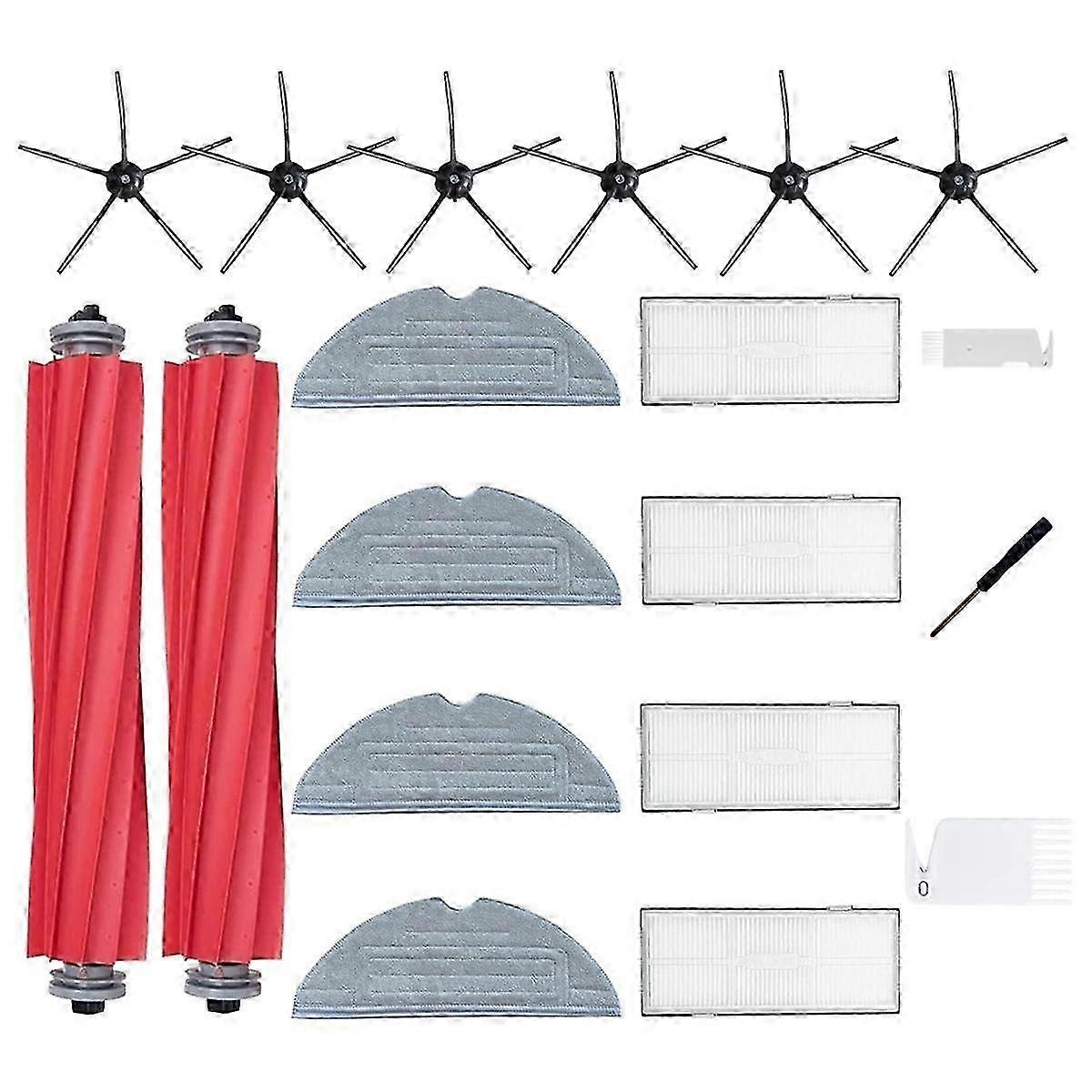 For S7 S7 Plus S7 MaxV S7 MaxV Ultra S7 Pro Ultra Robot Vacuum Cleaner Main Side Brush Hepa Filter Mop Cloth