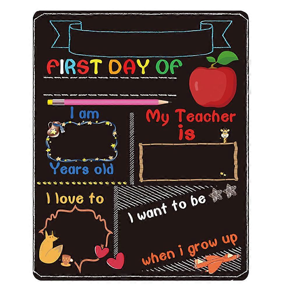 4Pcs Small Chalkboards Home Decoration Office Suitable Practical Education Tool Rectangular Gift