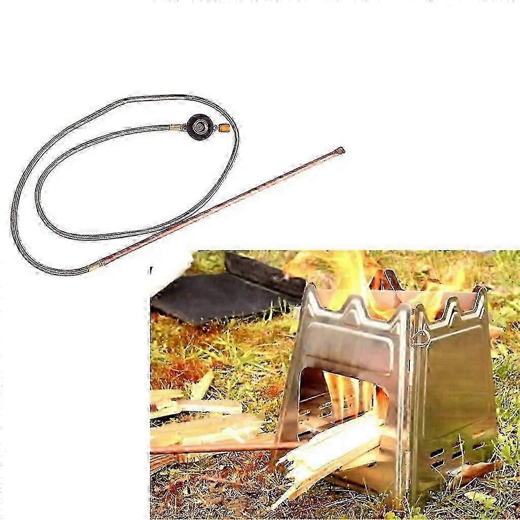 Handheld Fire Starter with Flexible Hose for Camping, BBQ, Picnic