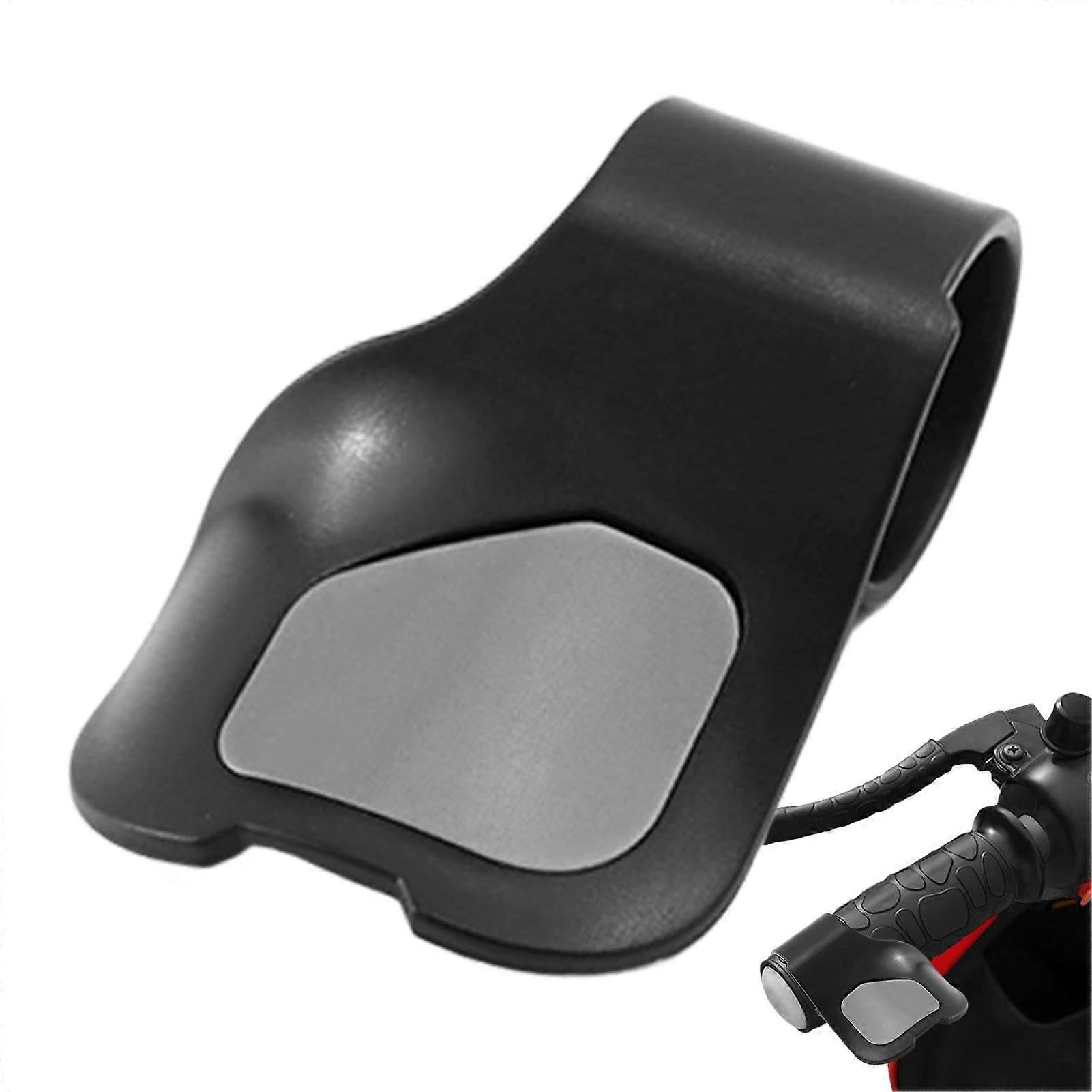 Motorcycle Throttle Clip For Cruise Control Wrist Rest, Ergonomic Handlebar Clamp, Titanium, Enhanced Control