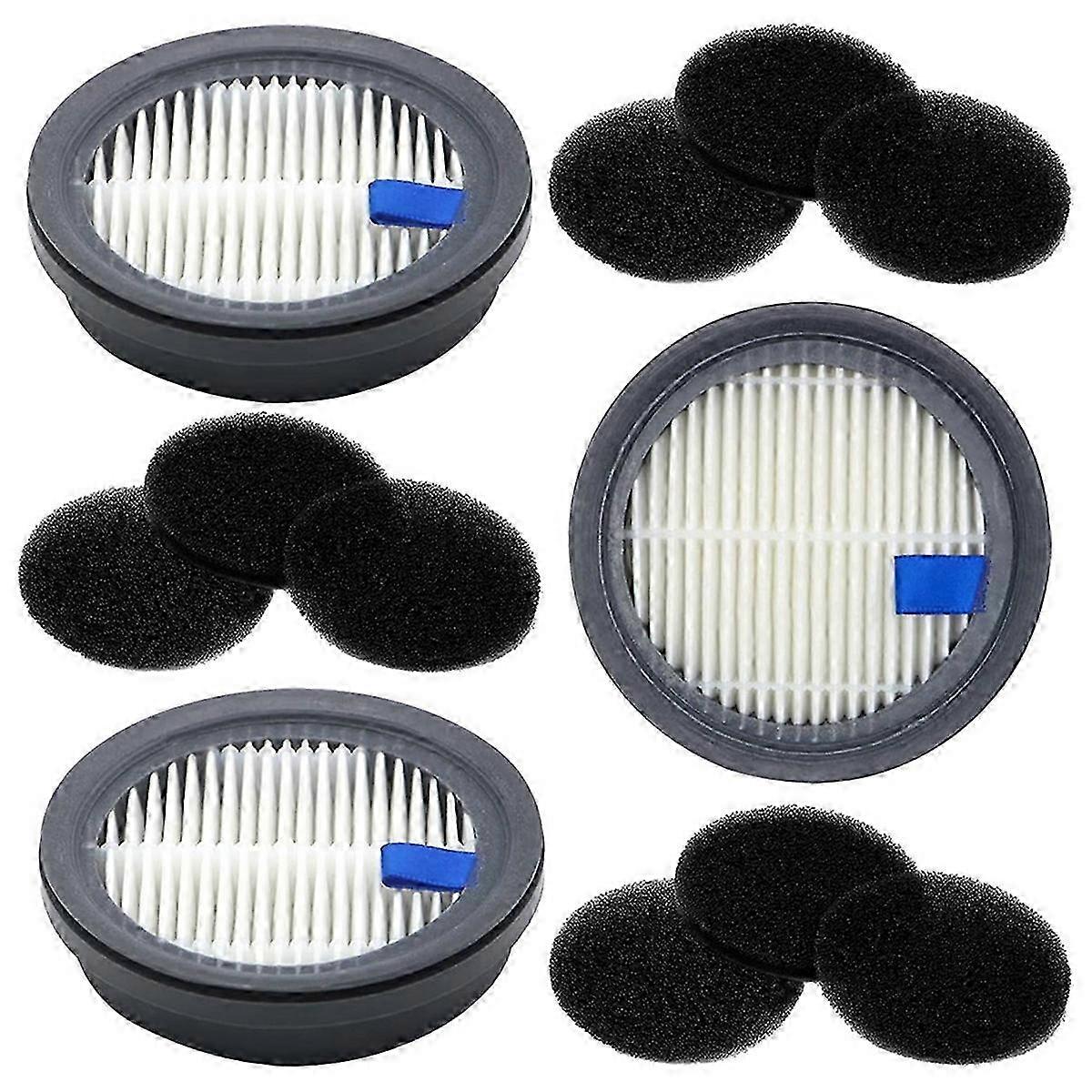 3Pack HEPA Filters and 9Pack Sponge Filters for