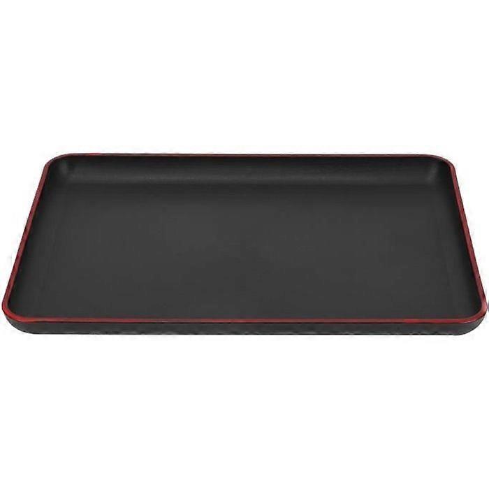 30*20cm Japanese Style Rectangular Plastic Tray Food Portion Tray