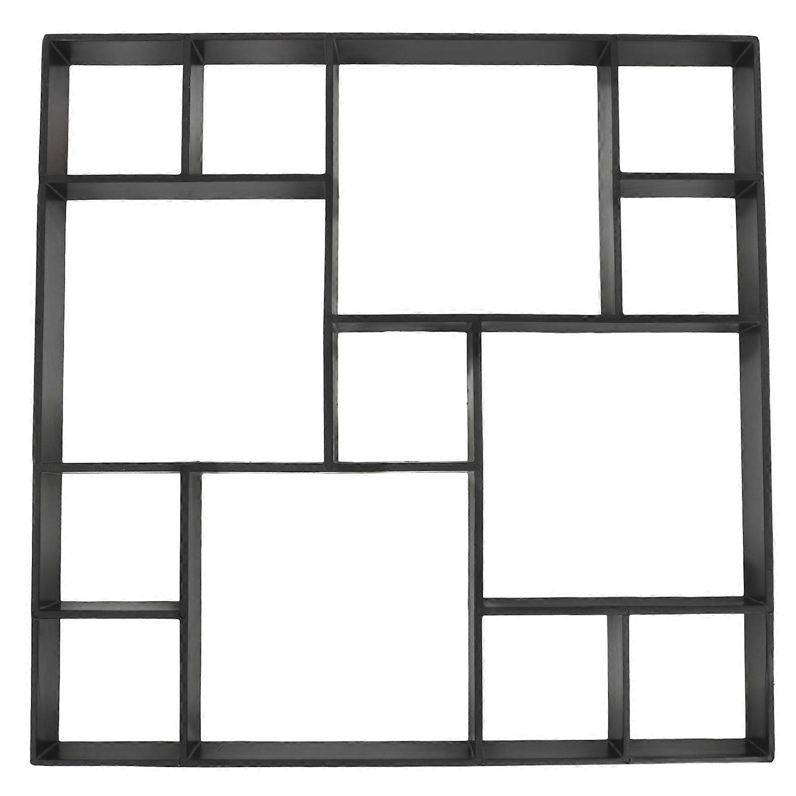 Concrete Stepping Stone Mold for Lawn Pathway Pavement 1 Set Yard Paver Mold