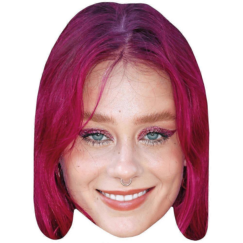 Katherine Ledridge (Smile) Celebrity Mask, Flat Card Face