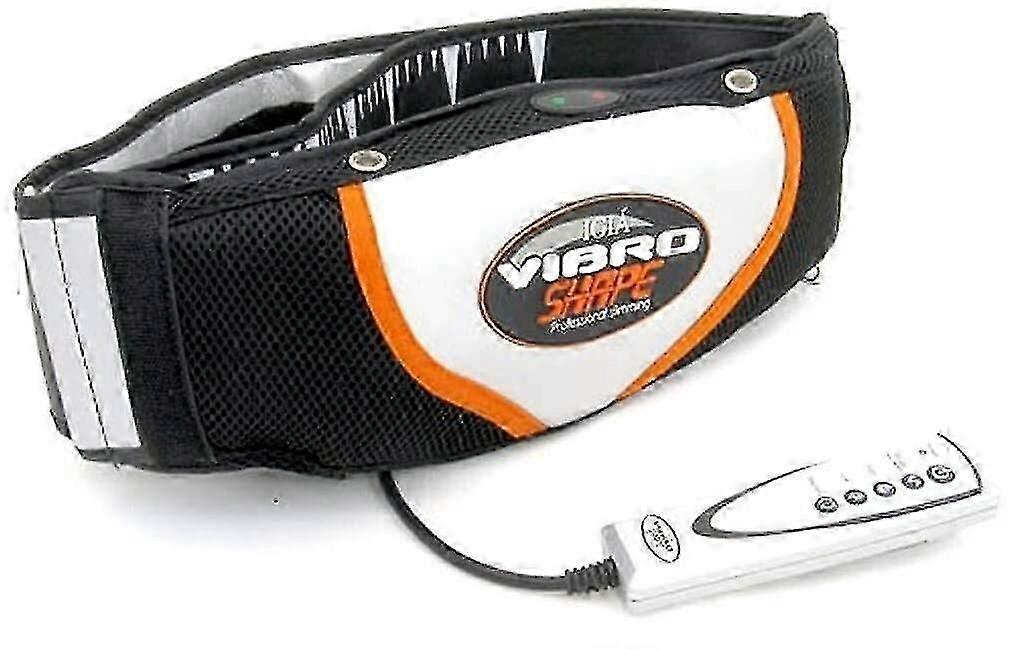 Professional Fitness Vibro Shape Vibration Fat Burner Relaxing Belt Massager with Remote Control
