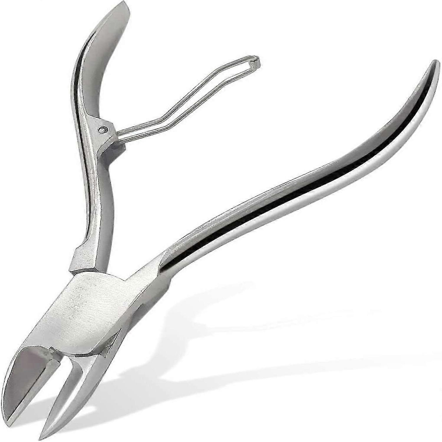 Pince à cuticules Coupe-cuticules et dissolvant de cuticules en acier inoxydable, utilisé pour éliminer l’excès