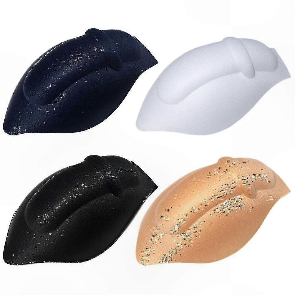 Men's Underwear Enhancer 4-Pack Bulge Padding Sponge Cup Insert for Enlarged Appearance