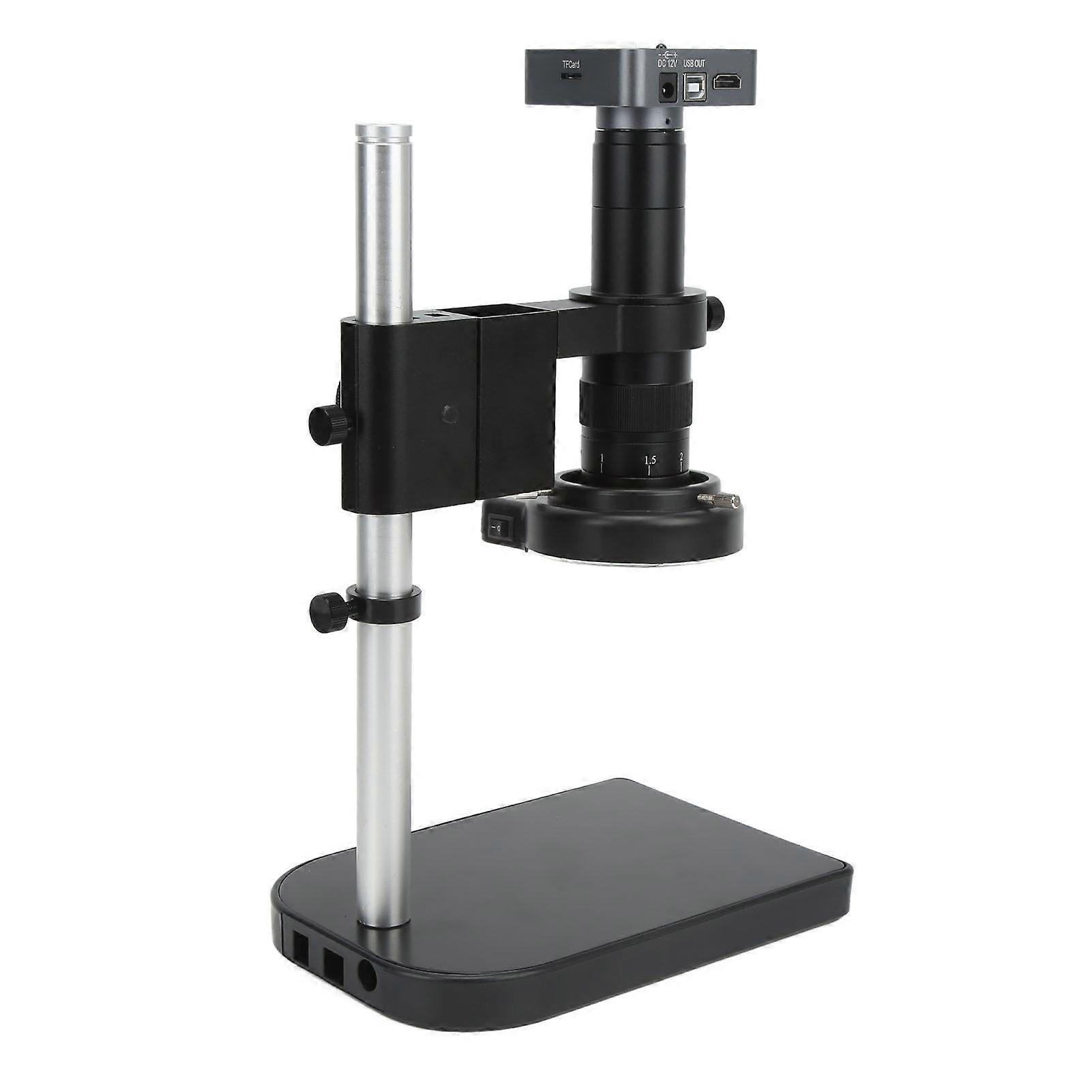 Caméra de microscope industriel 48MP 1080P avec objectif à monture C 180X