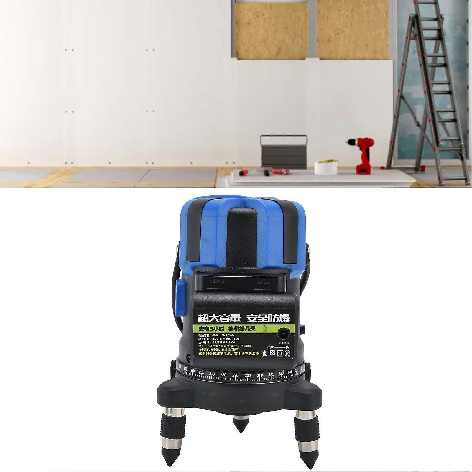 Infrared Level 360° Vertical Laser Tool with 6000mAh Battery