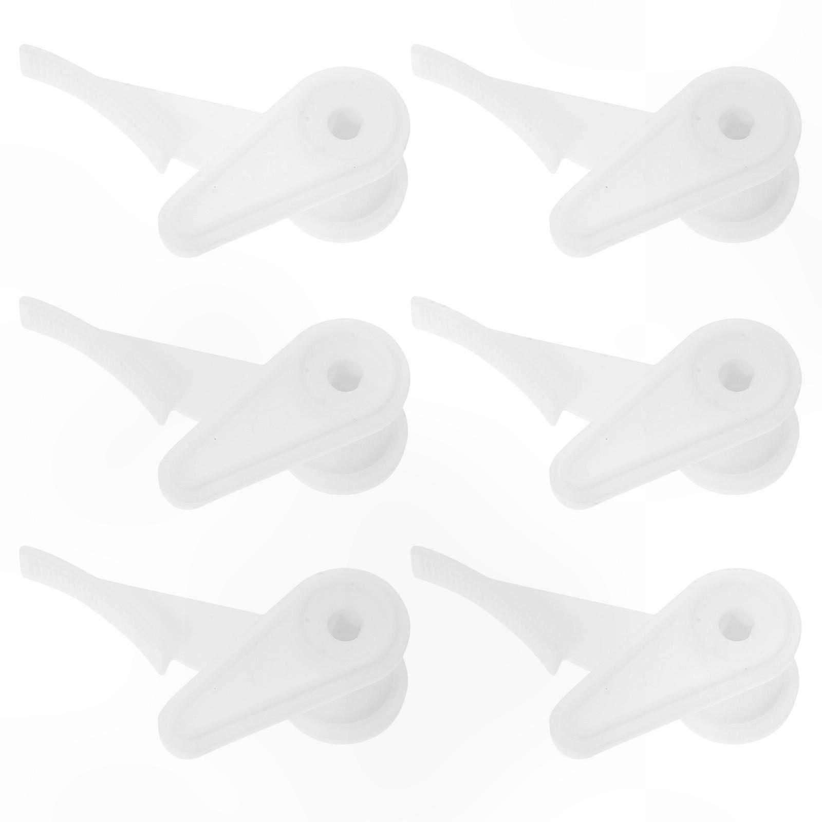 6-Pack Lamp Shade Clips for Ceiling Lights with LED Compatibility