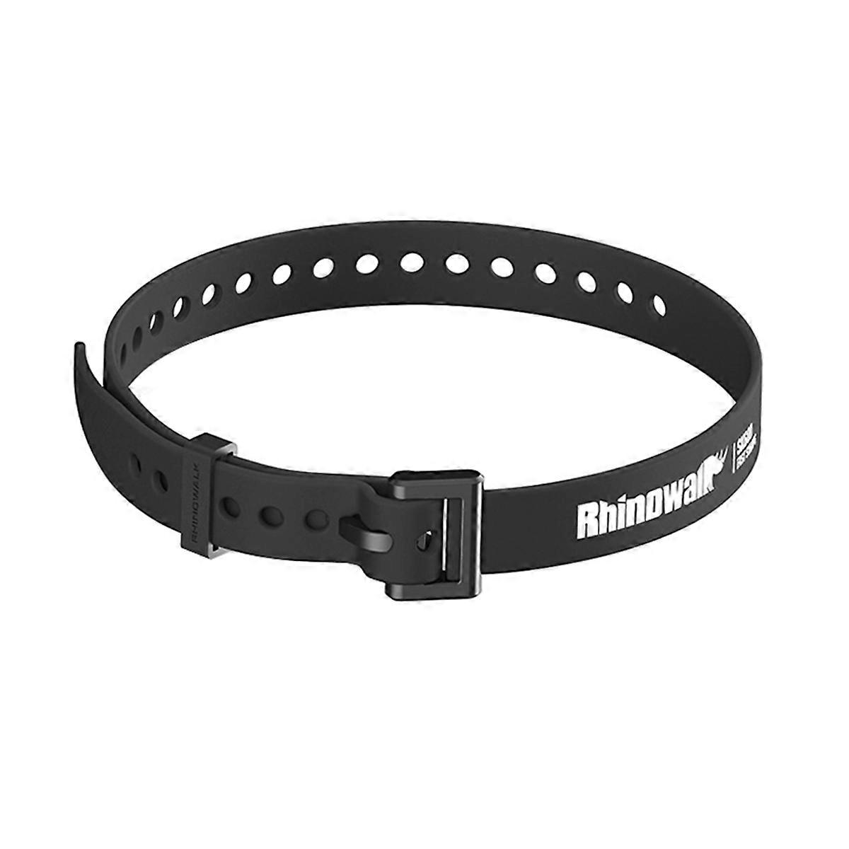 Rhinowalk TPU Plastic Elastic Scale Strap with Clip Safety Rubber Cargo Strap Compact Tie High Strength Strap Black