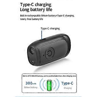 USB Rechargeable Ultrasonic Dog Repeller with Long-Range Training & LED Light for Outdoor Anti-Bar Activities