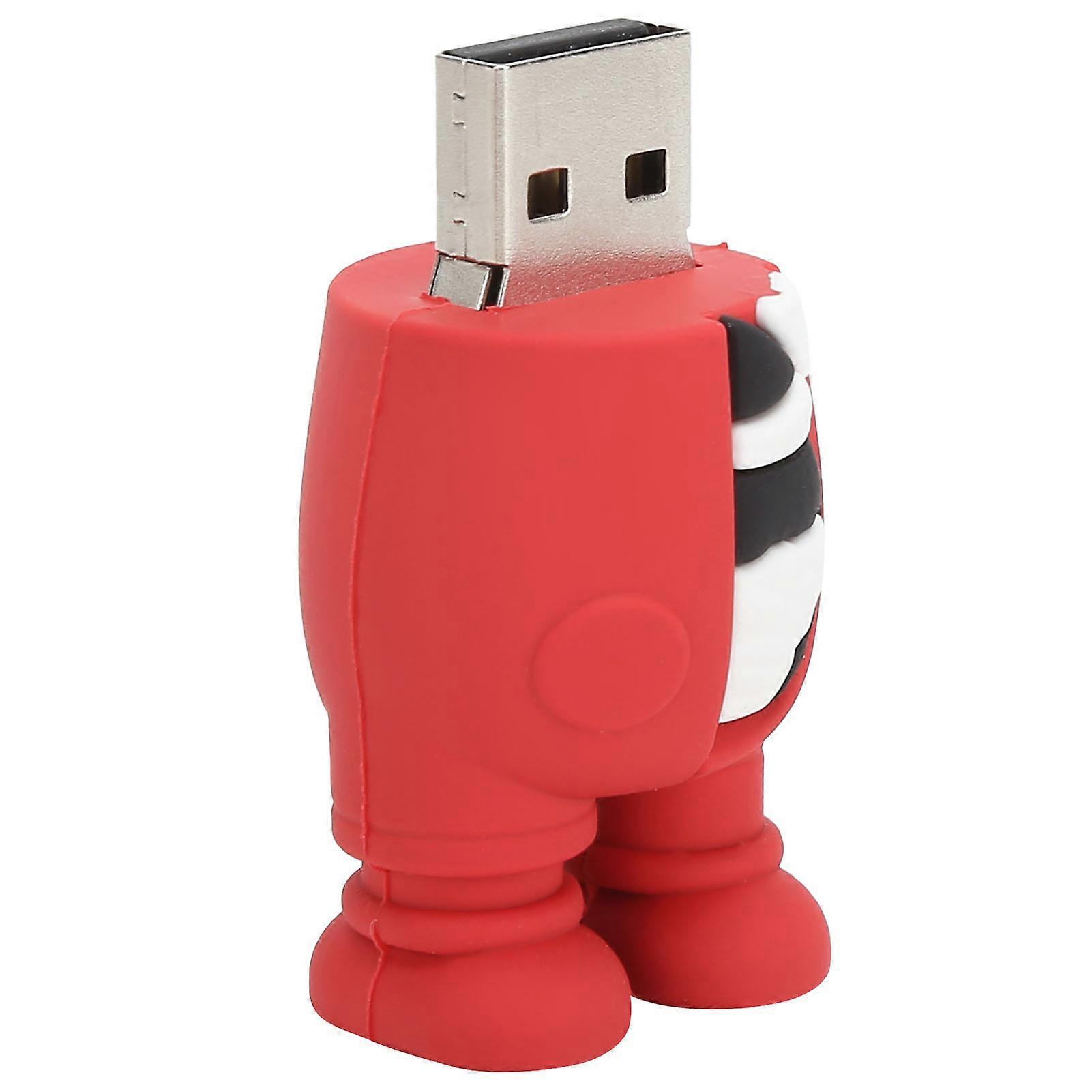 64GB Cartoon Pattern USB 2.0 Flash Drive ABS Data Storage