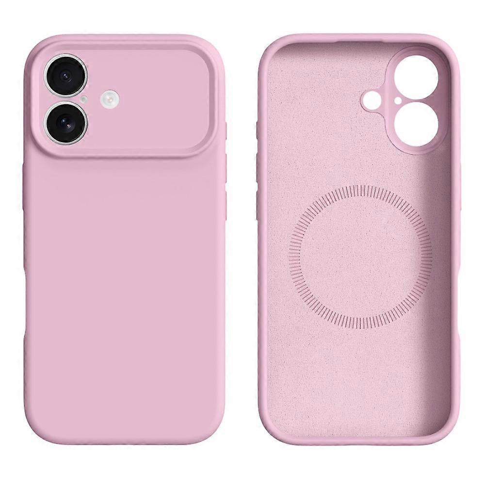 Compatible For iPhone 17 Case Compatible with MagSafe Precise Cutouts Liquid Silicone Protective Back Cover