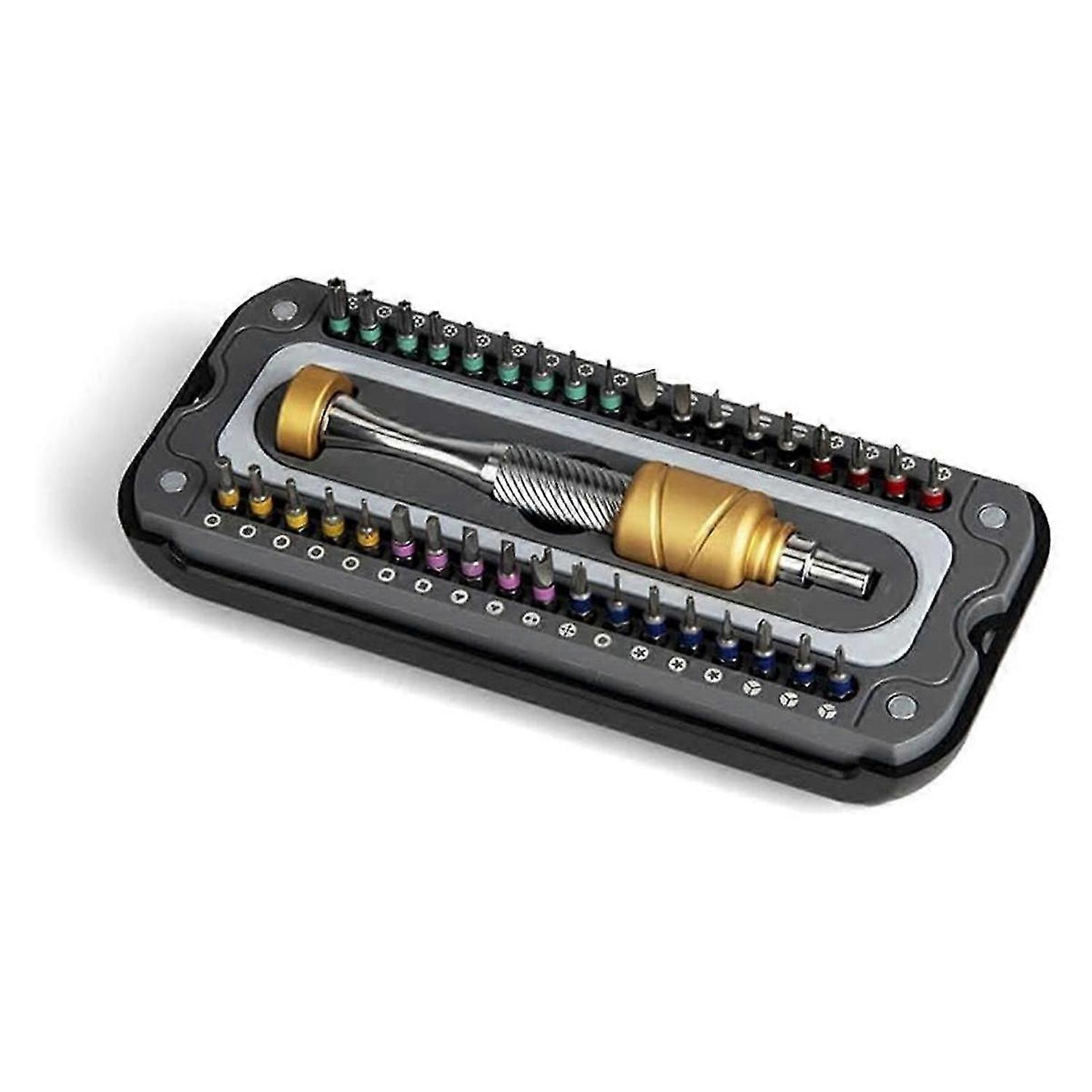 37 in 1 Screwdriver Set Precision Magnetic Screw Driver Bits Mini Tool Case Dismountable for Smart Home PC Phone Repair