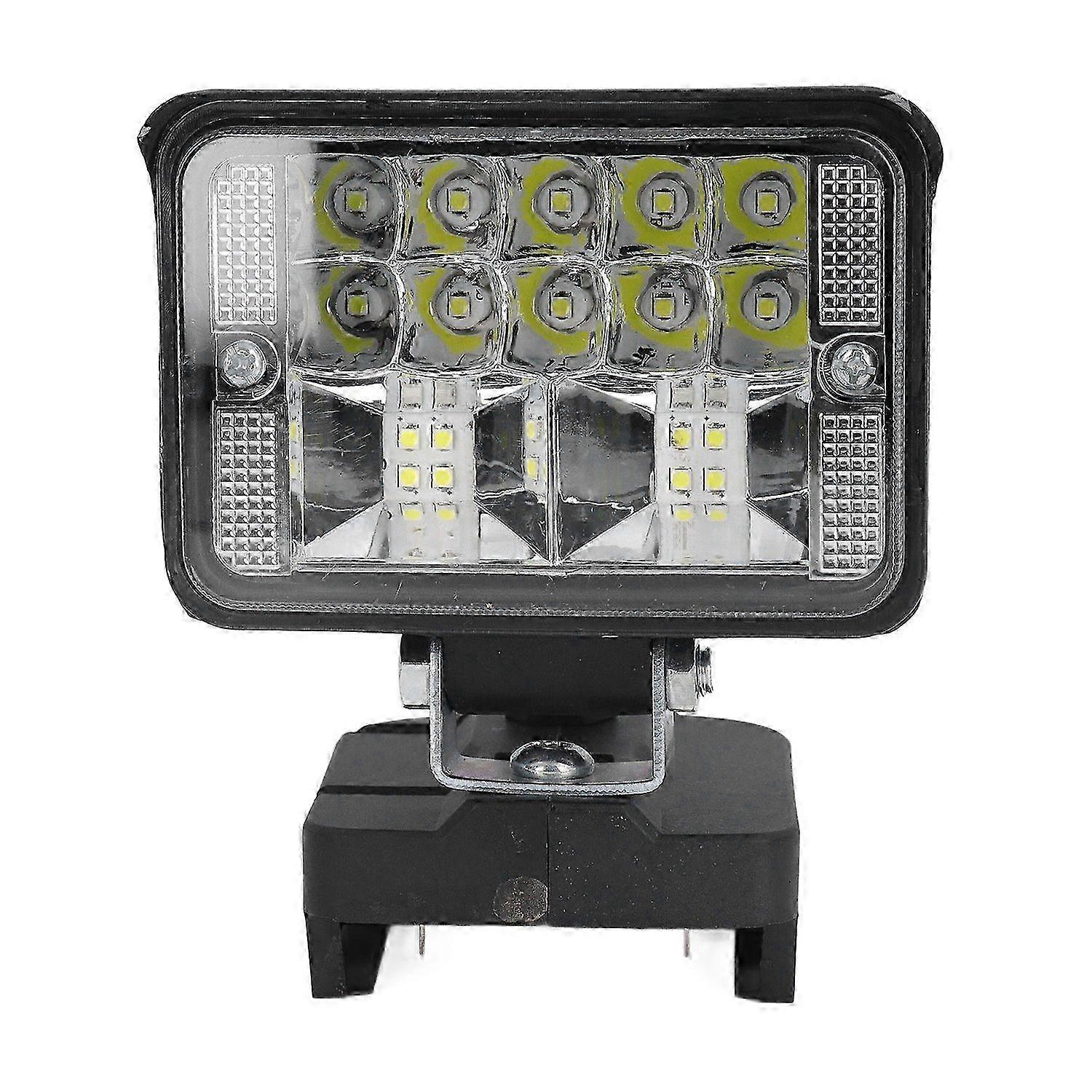 Portable LED Work Light Rechargeable 18V Lithium High Brightness 3in 8W 2400lm Cordless Flood Light 2025