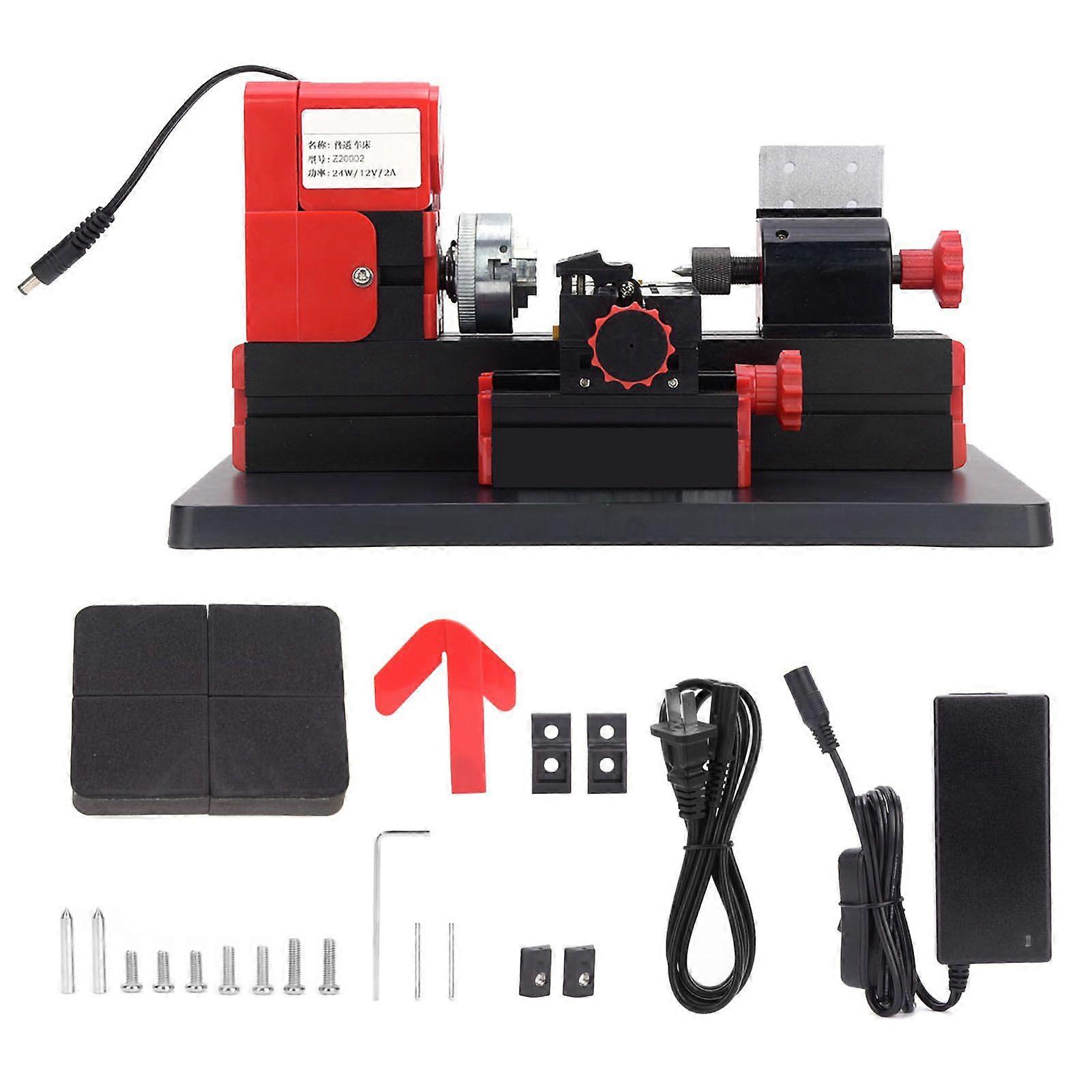 Mini Motorized Lathe Machine DIY Power Tool 20000rpm 24W Z20002